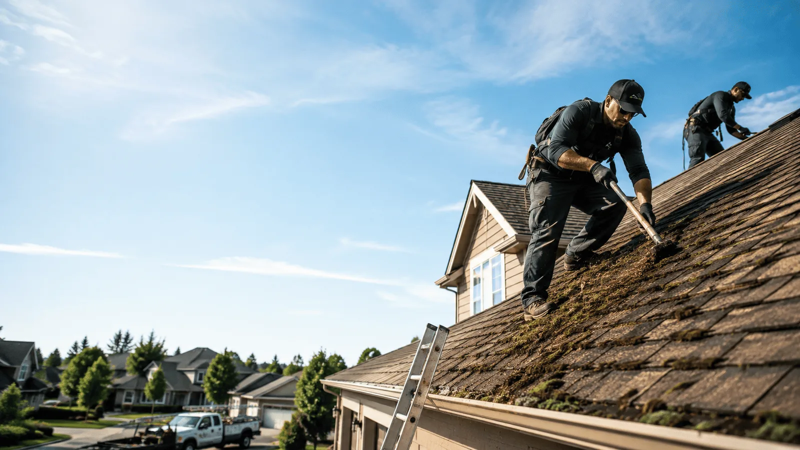 Roof Moss Removal in Big Bend, WV near me